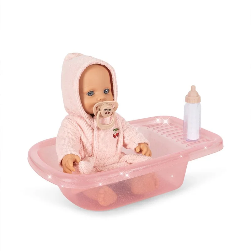 Isola Puppe mit Badeset in Cherry