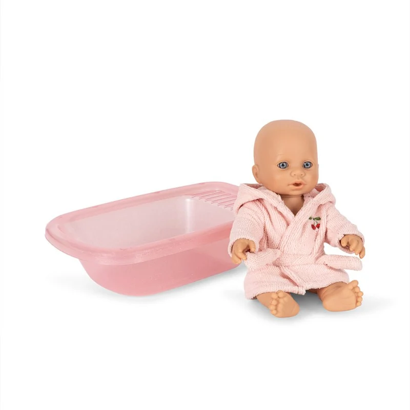 Isola Puppe mit Badeset in Cherry