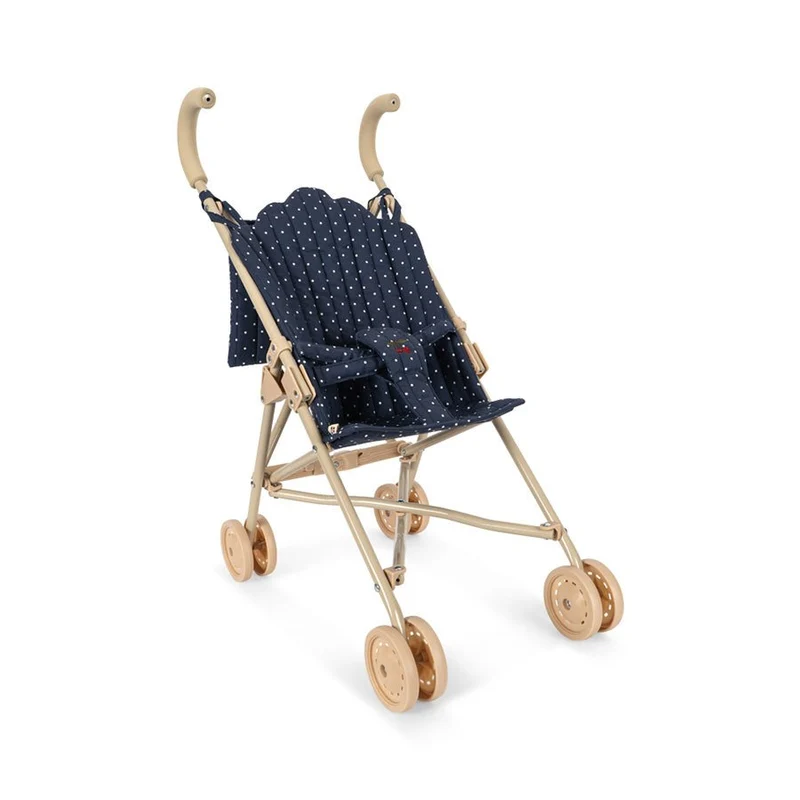 Puppenbuggy in Ditzy Dot