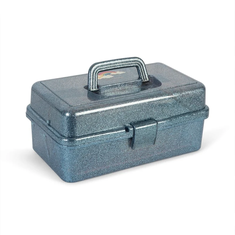 Bastel-Aufbewahrungsbox in Blau