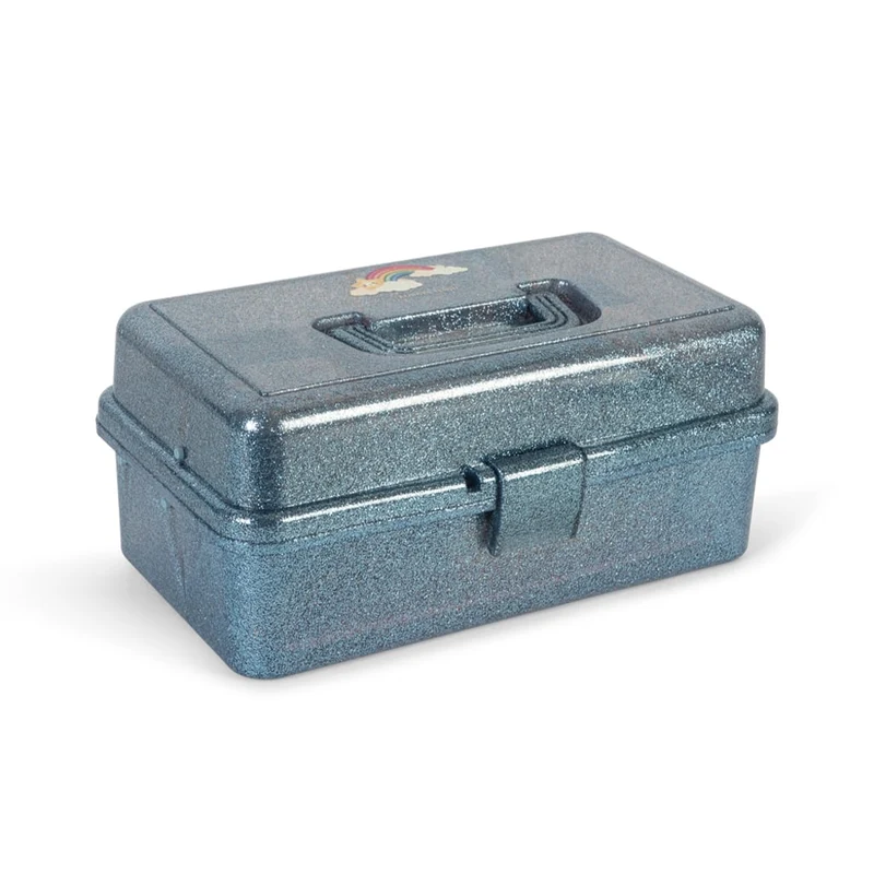 Bastel-Aufbewahrungsbox in Blau