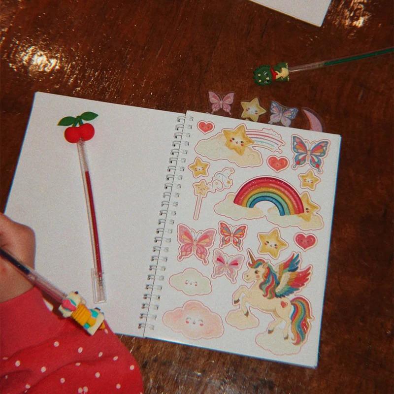 Schreibtischset mit Einhorn