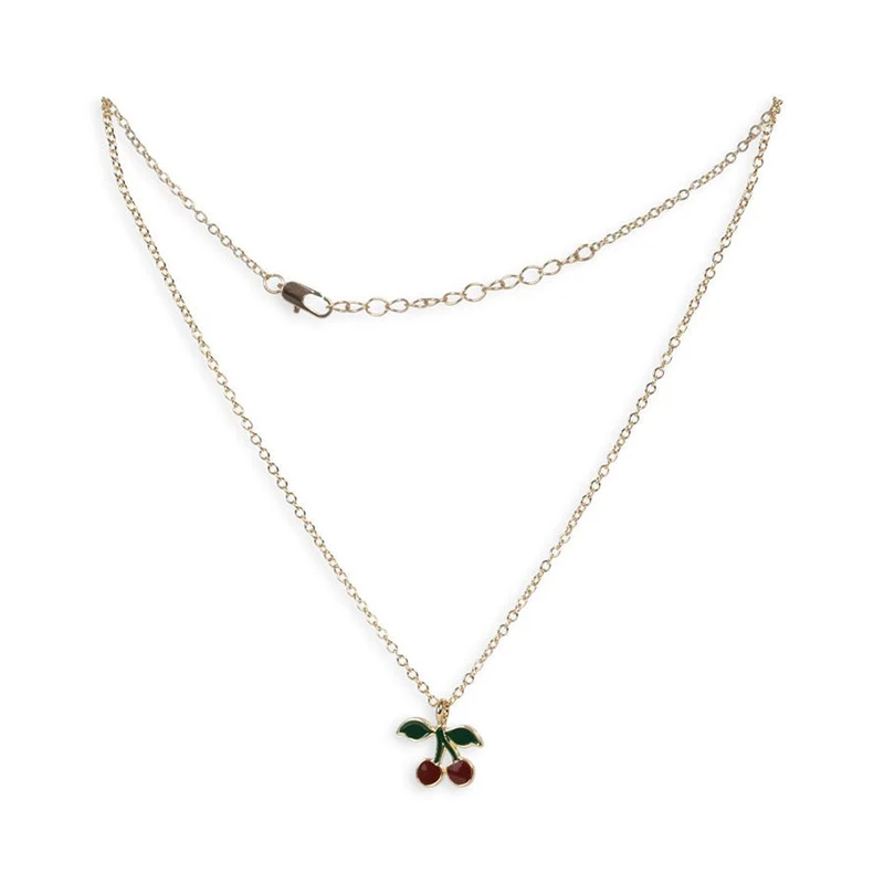 Schmuckset mit Kirschen