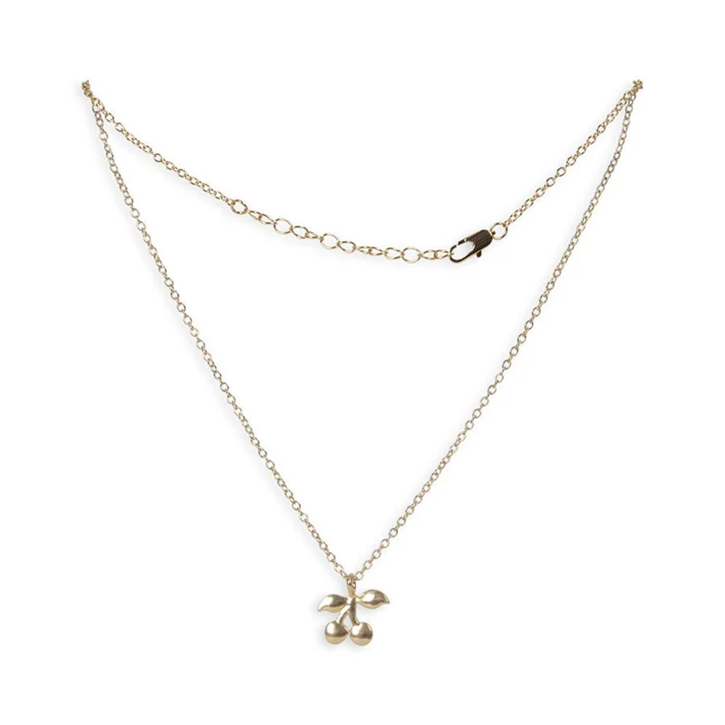 Schmuckset mit Kirschen