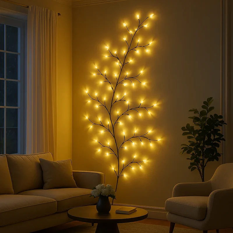 Vinia | LED Wandleuchte mit Leuchtzweigen