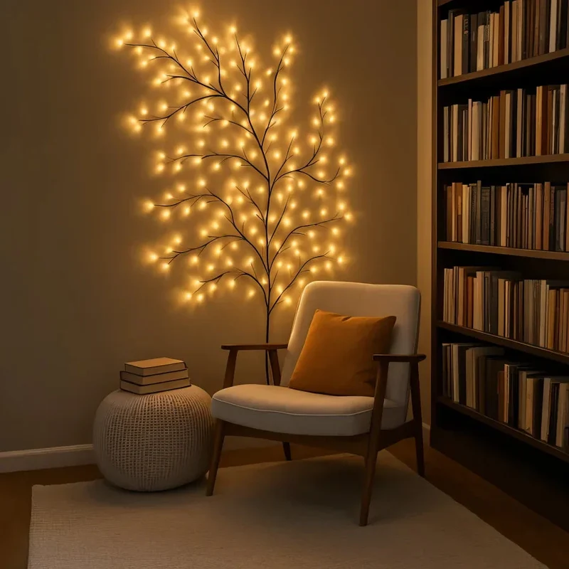 Vinia | LED Wandleuchte mit Leuchtzweigen