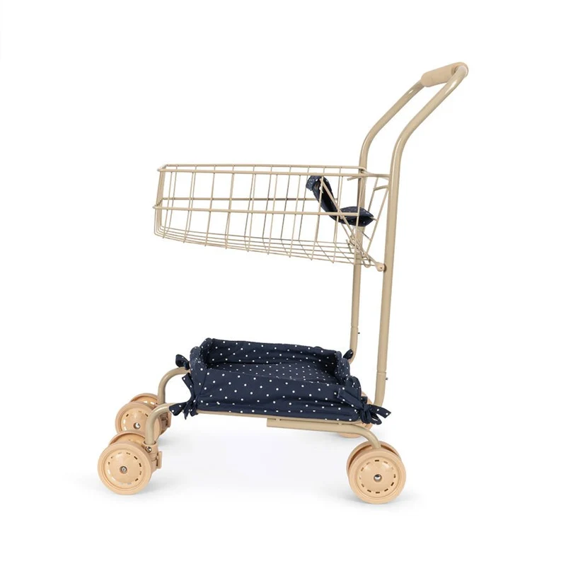 Kinder-Einkaufswagen in Ditzy Dot