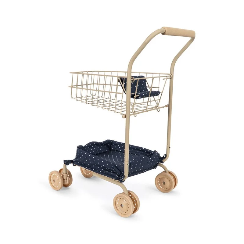 Kinder-Einkaufswagen in Ditzy Dot