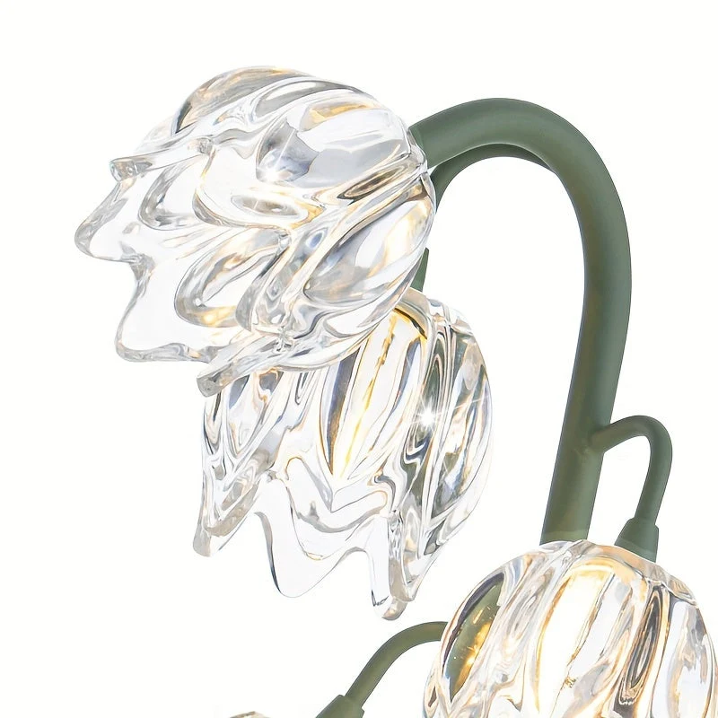 Bloomora | Art Deco LED-Tischleuchte mit Blumendesign