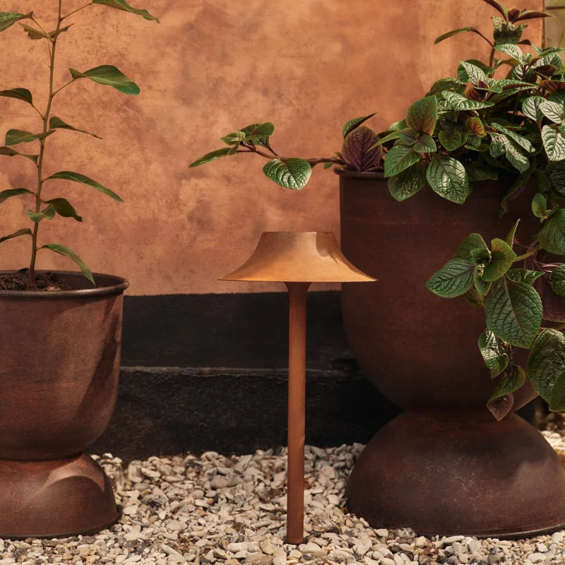 Hourglass Blumentopf Rost 59cm Medium - ferm LIVING