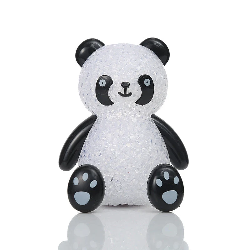 Glitzernder Panda Bär LED Nachtlicht