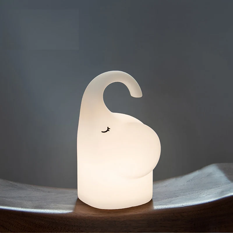 Elefant Nachttischlampe für Kinder Silikon