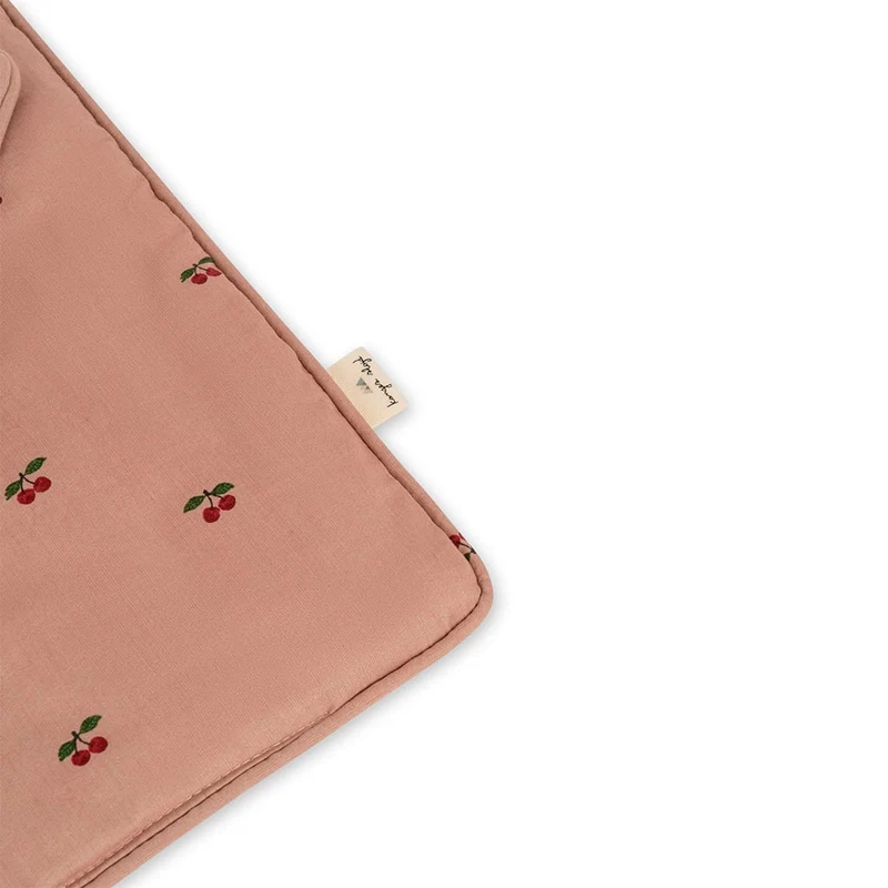 Puppenbettwäsche in Cherry Blush
