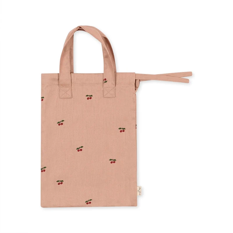 Puppenbettwäsche in Cherry Blush