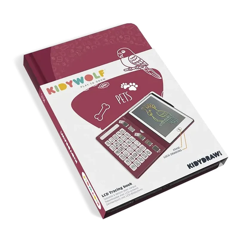 Mini Skizzenbuch mit LCD-Bildschirm - Haustiere