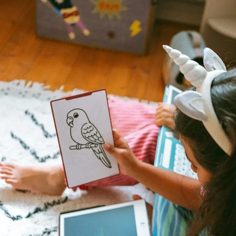 Mini Skizzenbuch mit LCD-Bildschirm - Haustiere
