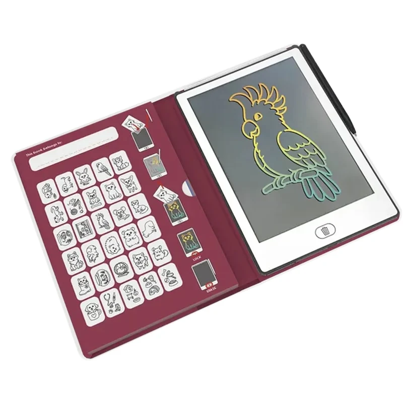 Mini Skizzenbuch mit LCD-Bildschirm - Haustiere