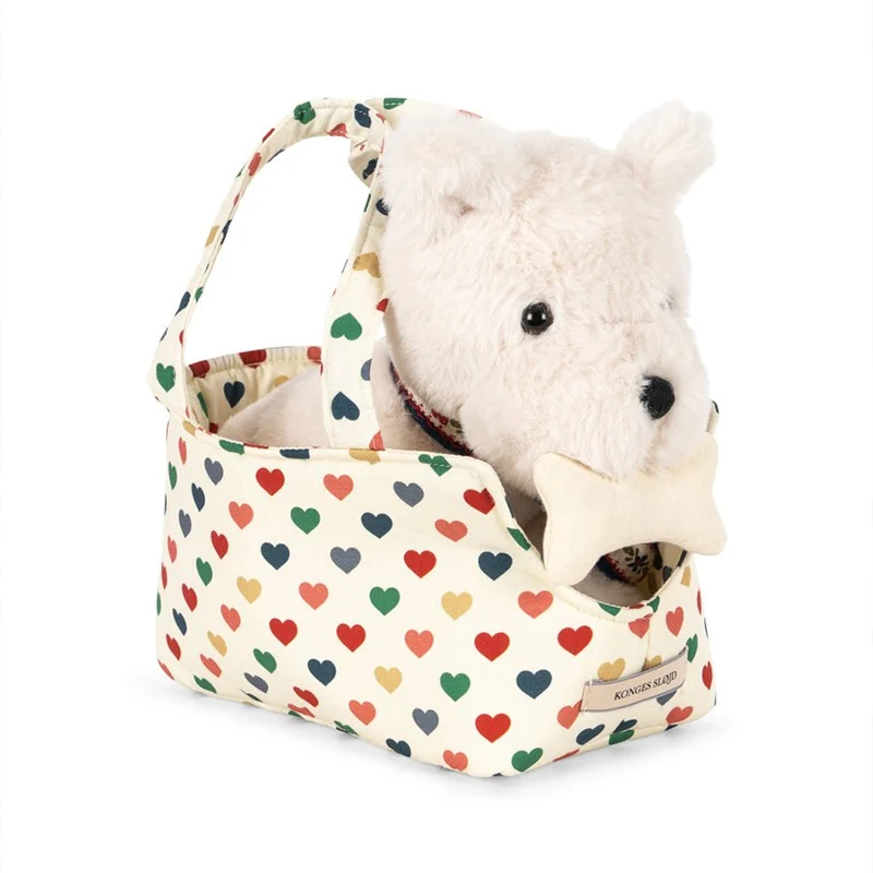 Kuscheltier Welpe Terry in Coeur Colore
