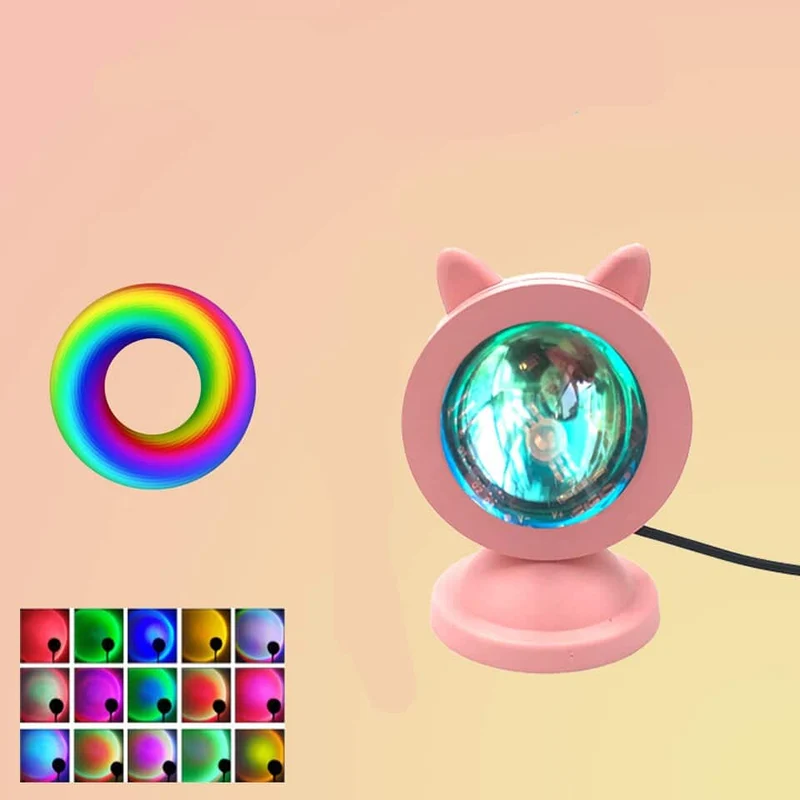 Mini LED USB Lampe 15 Farben