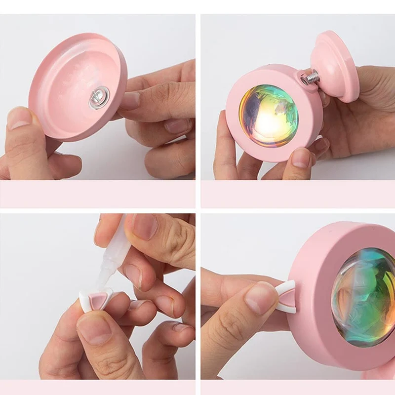 Mini LED USB Lampe 15 Farben