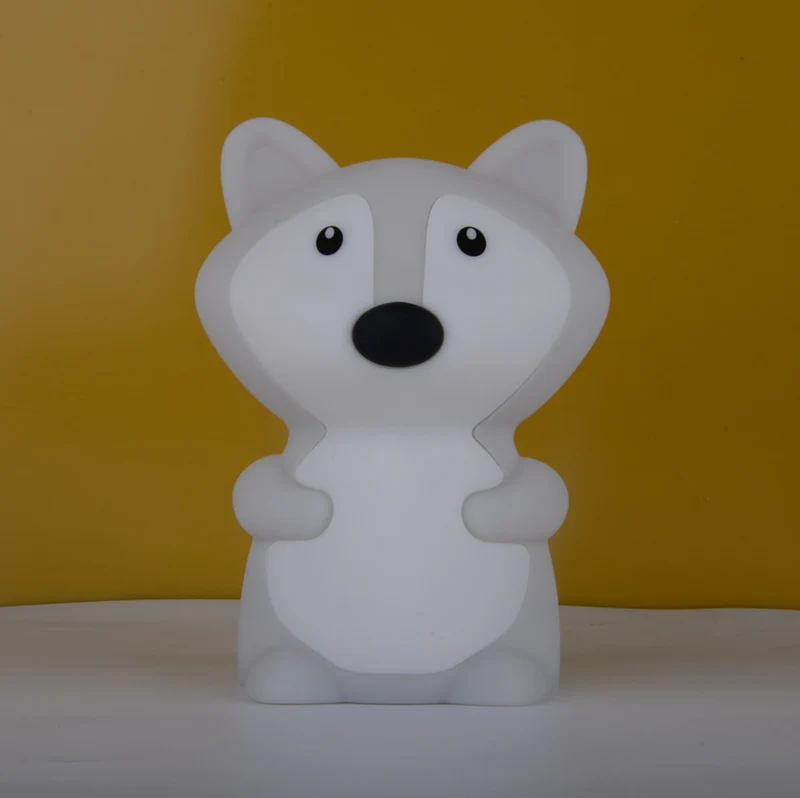 Fuchs Silikon Nachtlicht für Baby Kinderzimmer