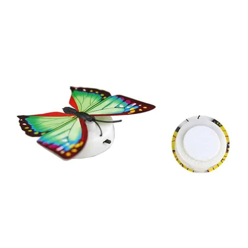 Leuchtende Schmetterling Wandsticker mit LED