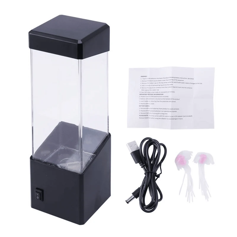 LED Quallen Lampe mit Farbwechsel