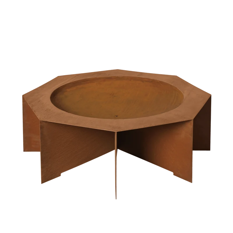 Feuerschale Otte Cortenstahl - ferm Living