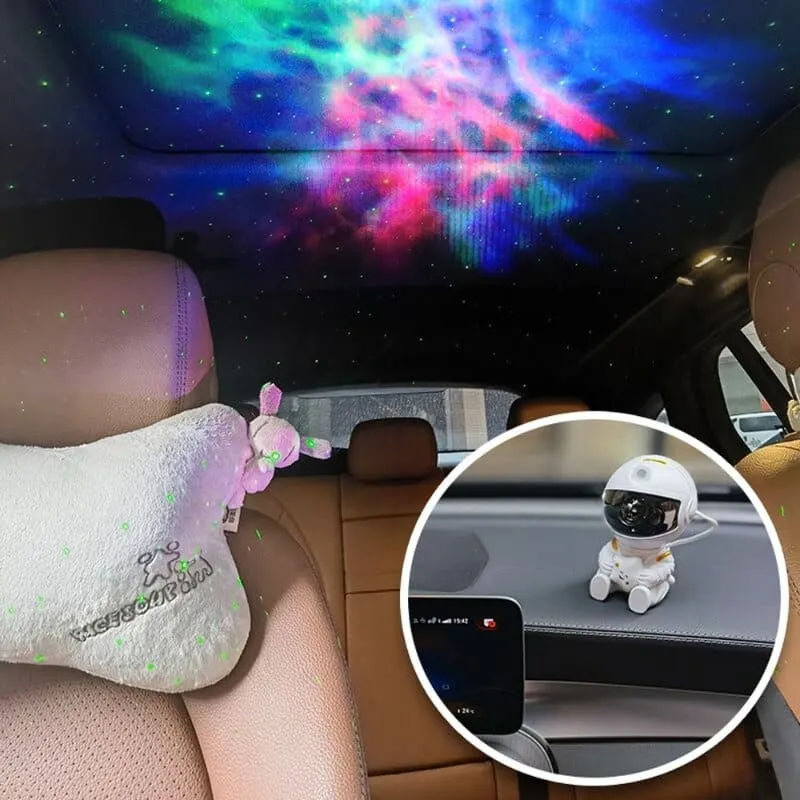 Weißer Astronaut Sternenhimmel LED Projektor