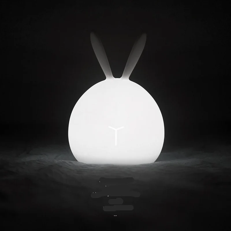 Mehrfarbige Hasen Lampe mit Touch-Sensor