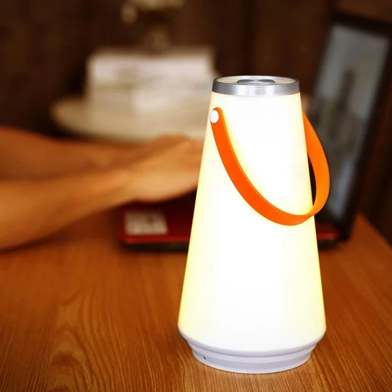 Tragbare LED Campinglampe mit Henkel