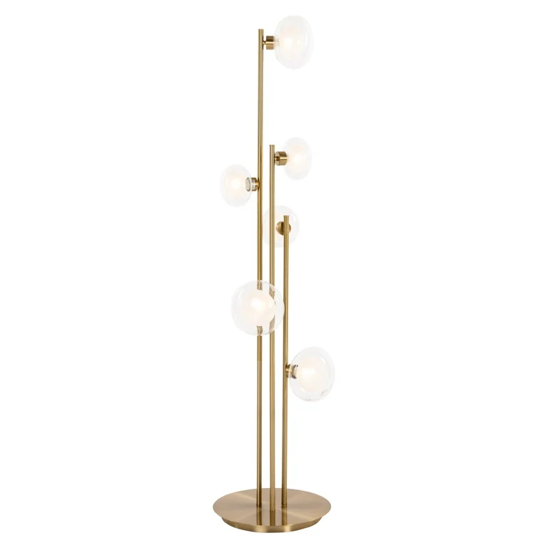 Stehleuchte Luva – Messing Gold
