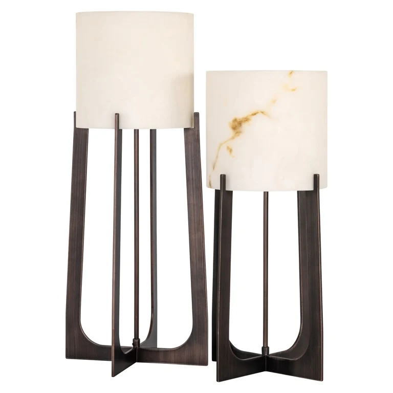 Tischlampe Loura – Bronze