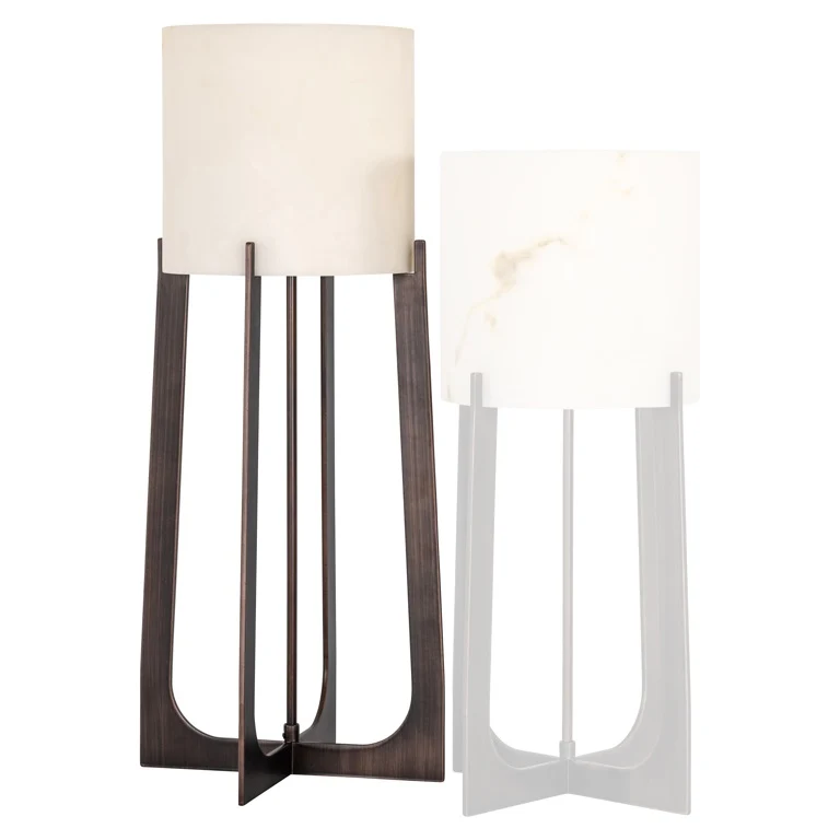 Tischlampe Loura – Bronze