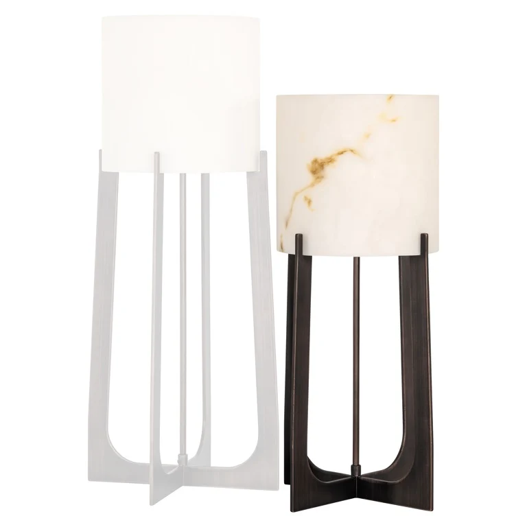 Tischlampe Loura – Bronze