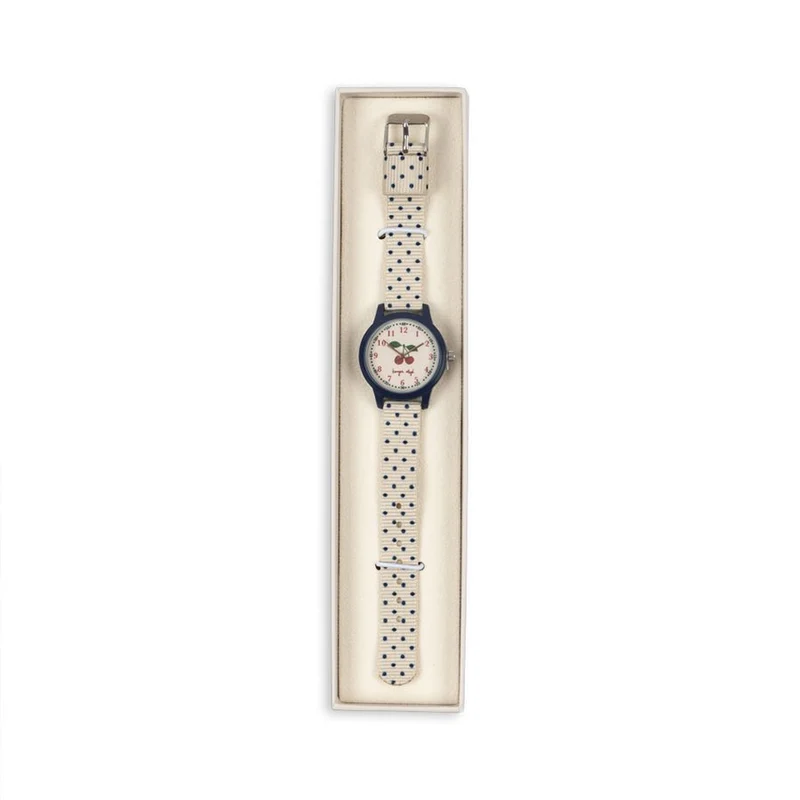 Kinderarmbanduhr mit Cherry/Dot