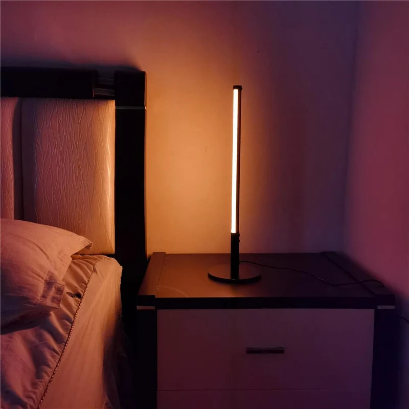Farbige LED Stablampe mit Fernbedienung