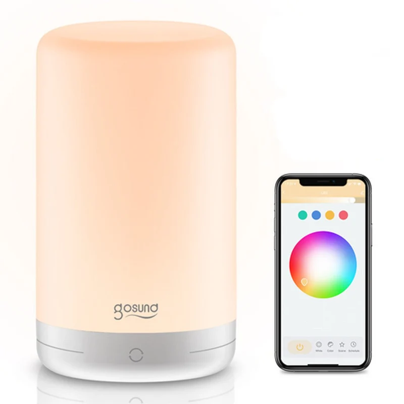 Smarte Tischlampe mit App-Steuerung