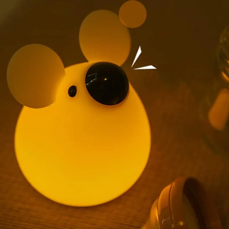 Wiederaufladbares Maus Nachtlicht für Kinder