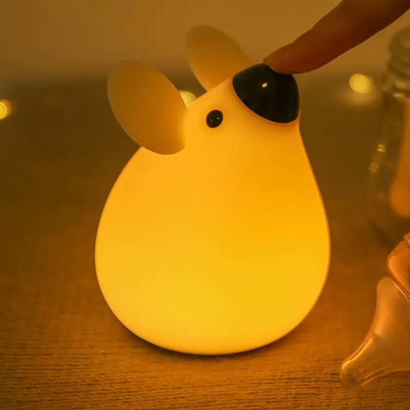 Wiederaufladbares Maus Nachtlicht für Kinder