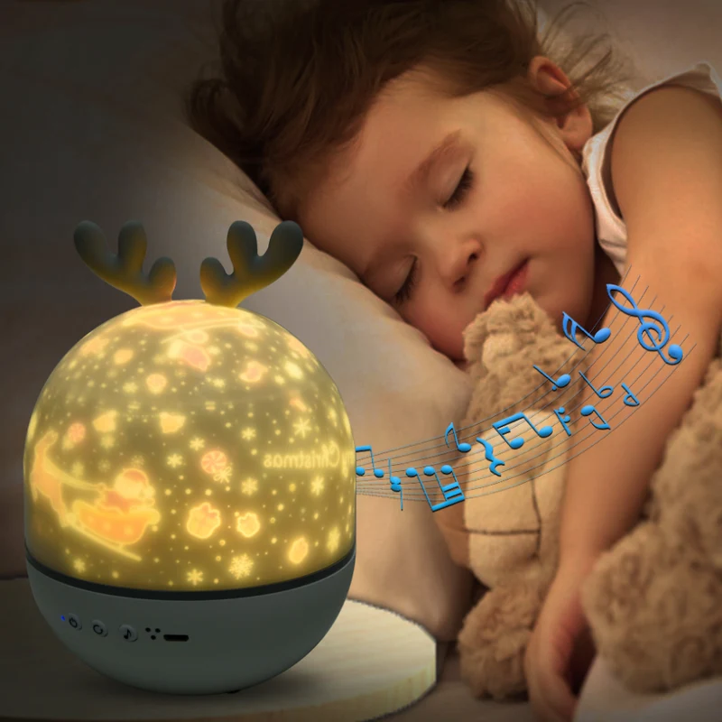 Kinder Nachtlicht Projektor mit Bluetooth