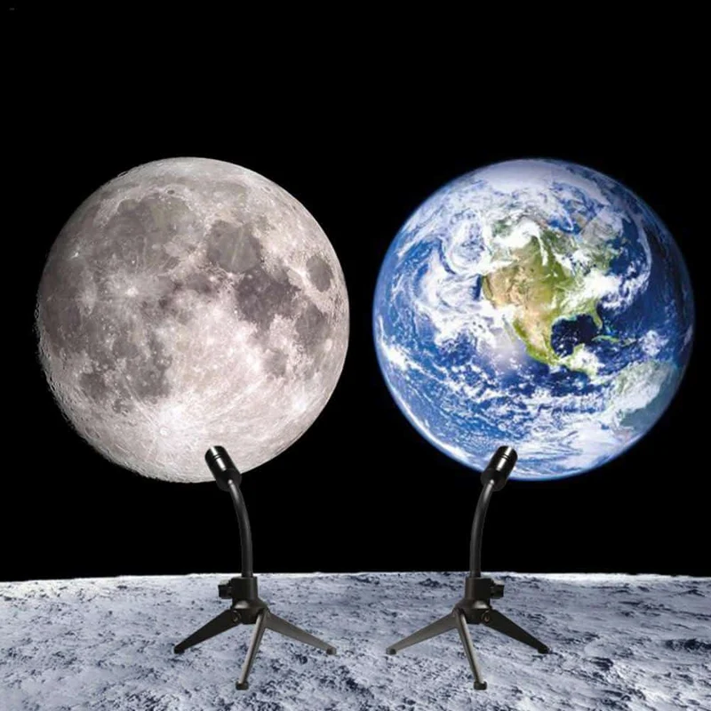 360° Erde Mond LED Projektorlampe