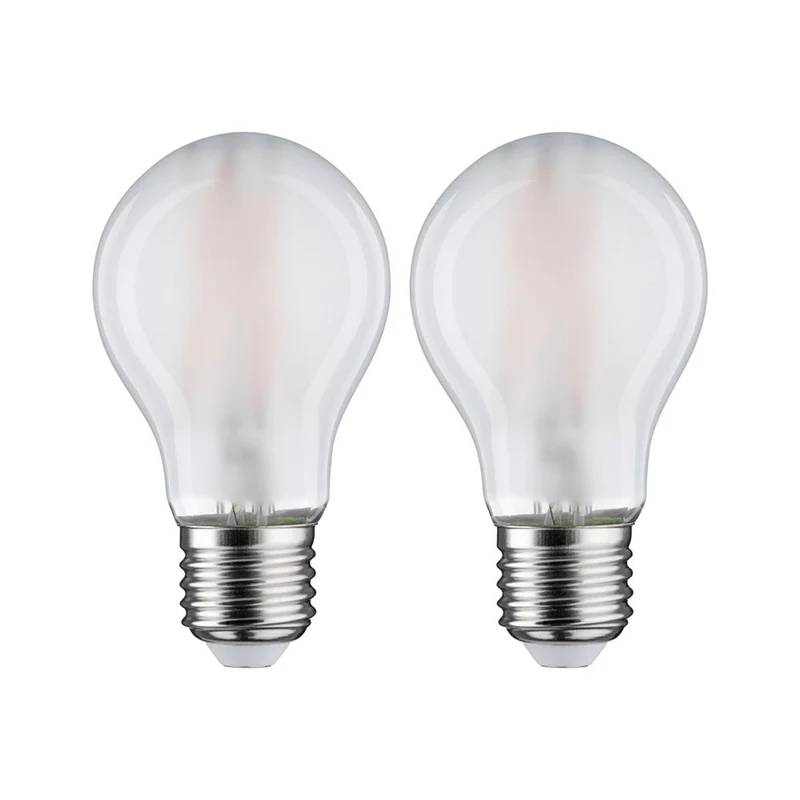 E27 7W LED Birne 2er-Set Filament Matt 4000K