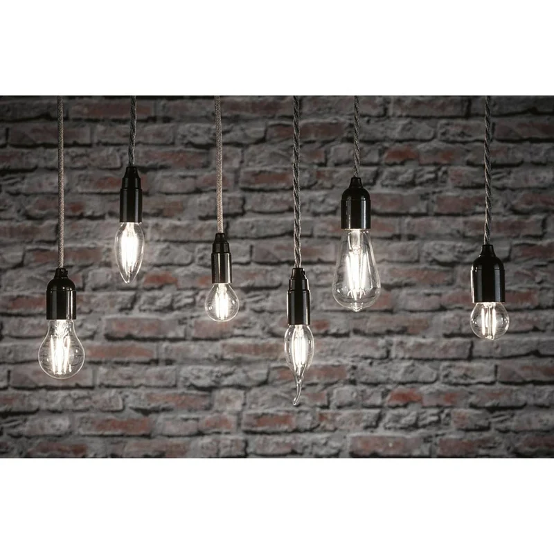 E27 7W LED Birne 2er-Set Filament Matt 4000K