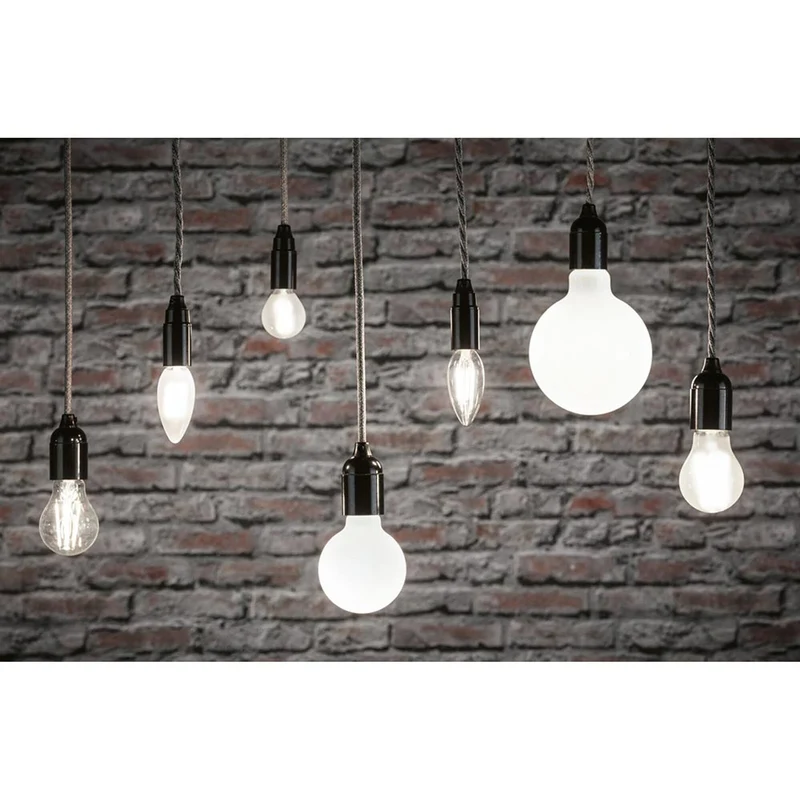 E27 4,8W LED Tropfen Filament Matt 4000K