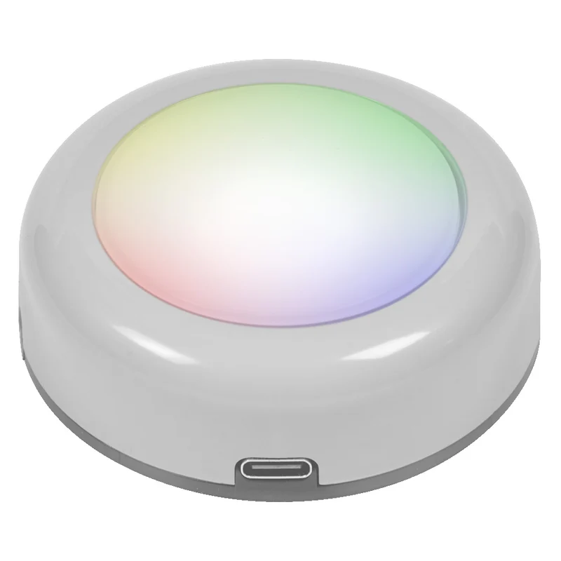 OSRAM Bluetooth SMART DOT-IT TWIST & SHAKE, wiederaufladbarer Dot, White Noise Funktion, RGBW, 4000K