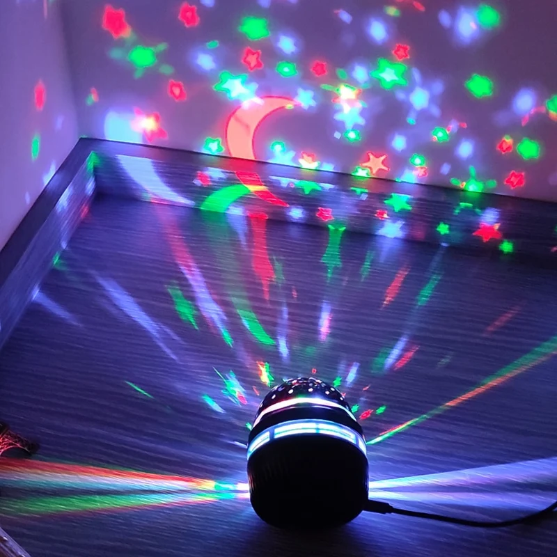 LED Sternenhimmel Projektor Nachtlicht rotierend