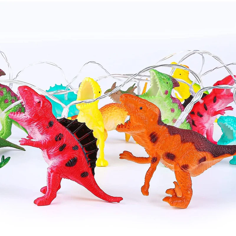 Dinosaurier LED Lichterkette für Kinderzimmer