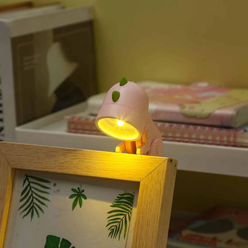Einstellbare Dinosaurier LED Mini Tischlampe