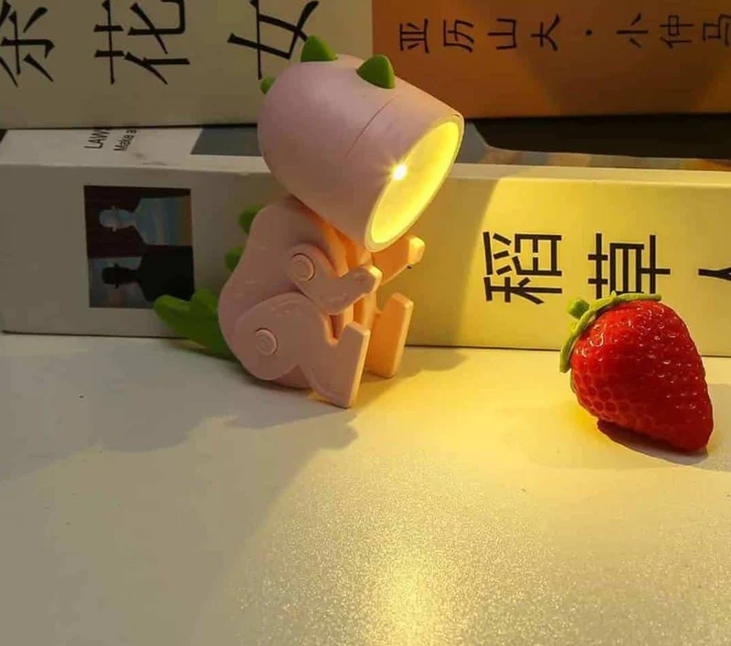 Einstellbare Dinosaurier LED Mini Tischlampe